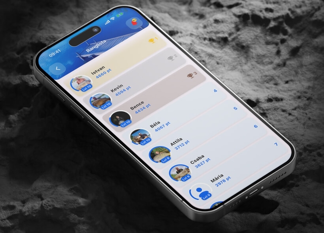 FishMap horgász app felhasználói profil és fogásrögzítés képernyő