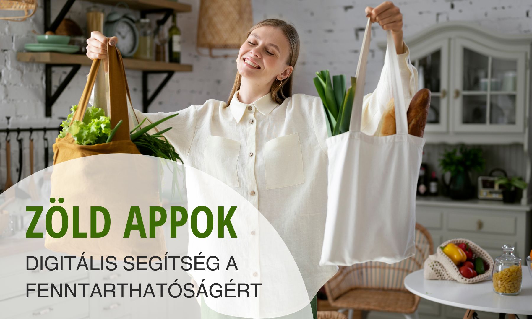 Zöld applikációk: Digitális segítség a fenntarthatóságért